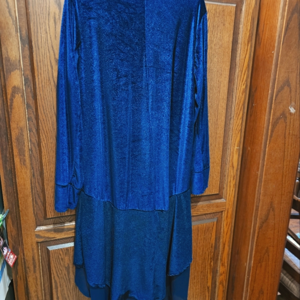 Velvet Long Jacket